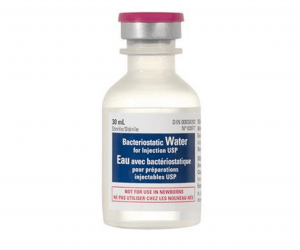 STERILE BACTERIOSTATIC WATER (30ML)